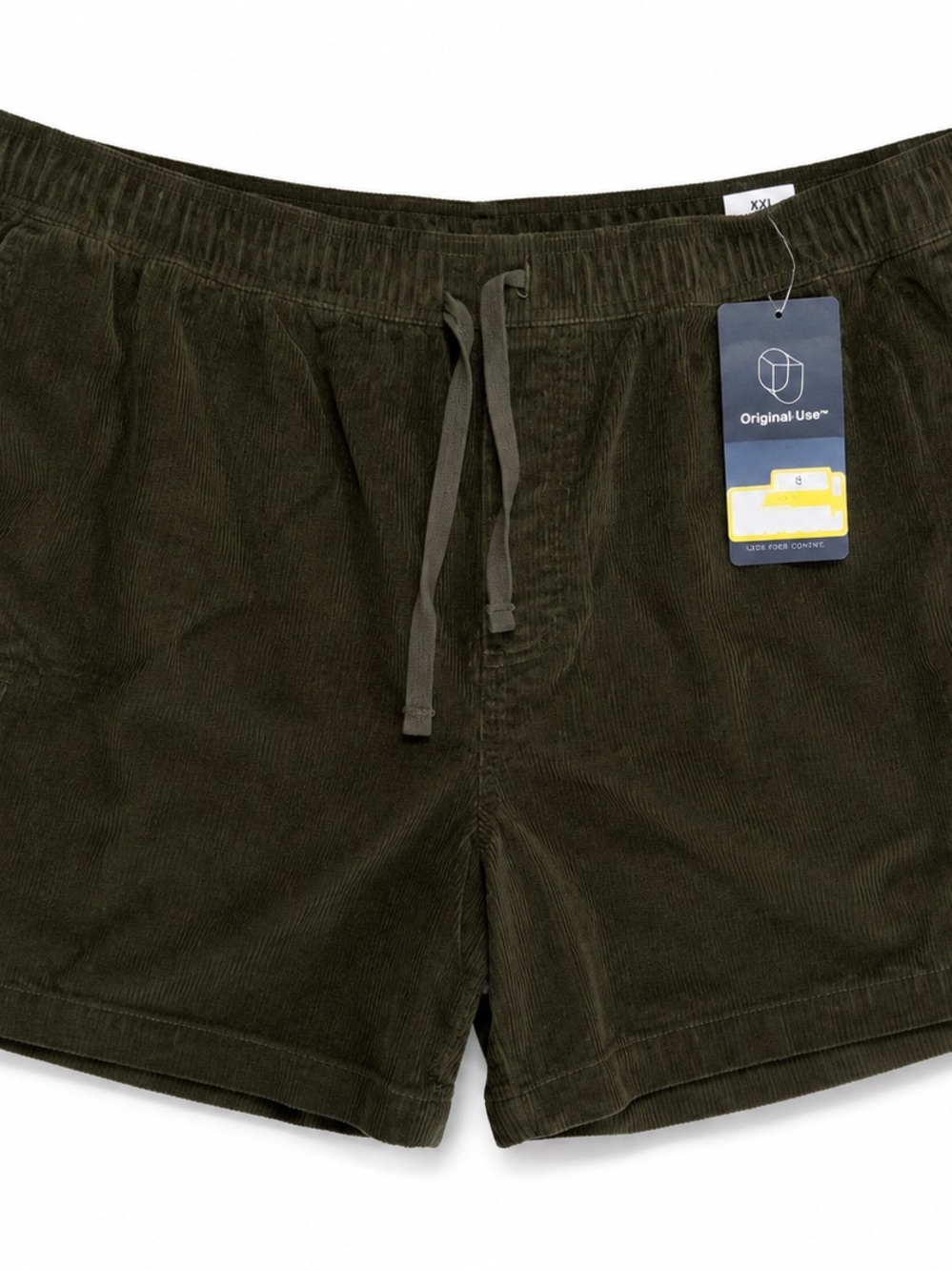 NWT Original Use XXL Olive Corduroy Utility Shorts